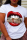 White Street Vintage Lips Printed Patchwork O Neck Plus Size Tops