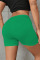 Green Casual Print Patchwork High Waist Pencil Positioning Print Bottoms