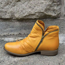 Yellow Casual Sequins Round Sport Shoes