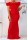 Red Sexy Formal Solid Patchwork Off the Shoulder Evening Dress Dresses