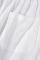 White Casual Solid Patchwork Straight High Waist Solid Color Bottoms