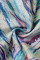 Stripe Sexy Print Tassel Patchwork Frenulum Halter Sleeveless Two Pieces