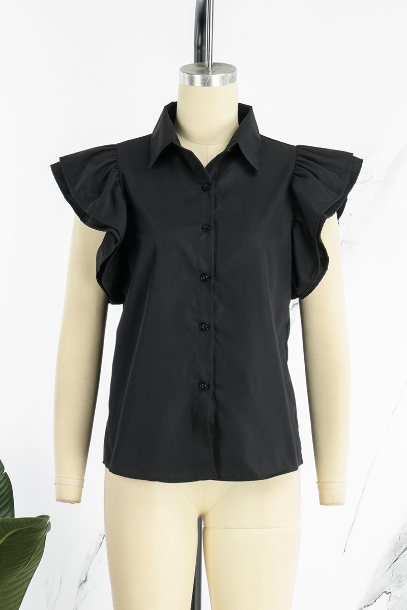 Patchwork Square Collar Knitted Top