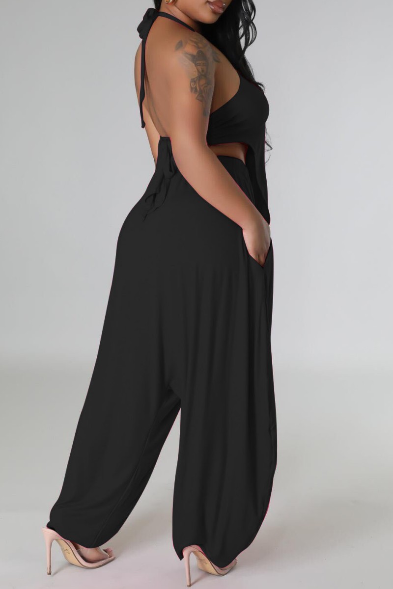 Sexy Solid Bandage Flowers Strapless Sleeveless Two Pieces