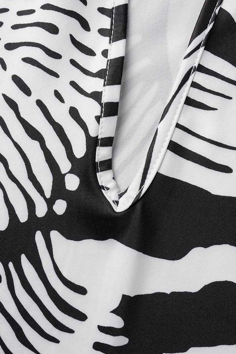 Wholesale Black Sexy Print Backless V Neck Long Dress Dresses K74385-1 ...