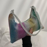 Colour Casual Patchwork Rhinestone Bags