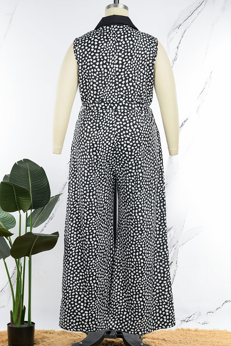Casual Print Polka Dot Patchwork Buckle Turndown Collar Shirt Dress Dresses(15 Colors)