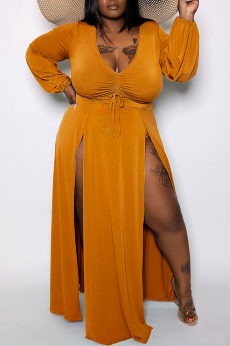 Long Sleeve Plus Size Suit crm22sel5830-b