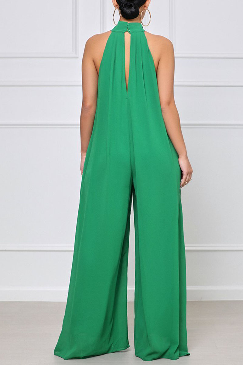 Loose Sleeveless Jumpsuit