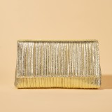 Silver Casual Daily Solid Patchwork Bags