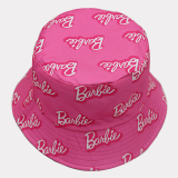Pink Casual Daily Print Basic Hat