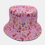 Light Pink Casual Daily Print Basic Hat