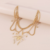 Gold Casual Geometric Chains Necklaces