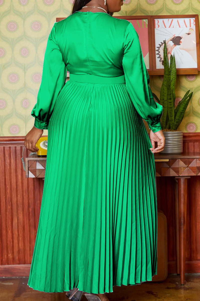 Sleeveless High Waist Patchwork Belt Dress
