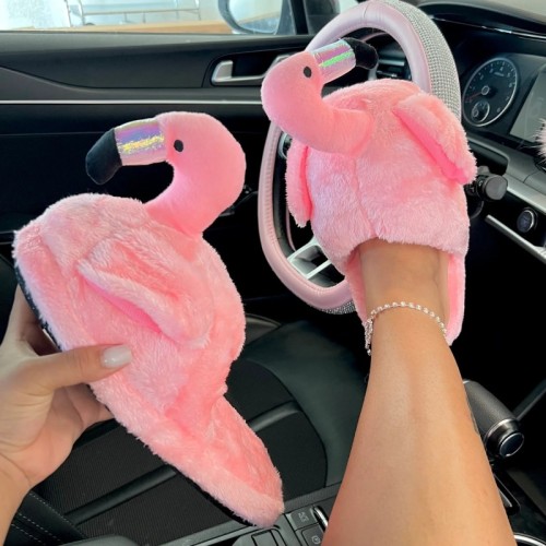 Casual Living Patchwork Round Keep Warm Comfortable Shoes