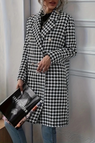 Casual Print Cardigan Strapless Outerwear