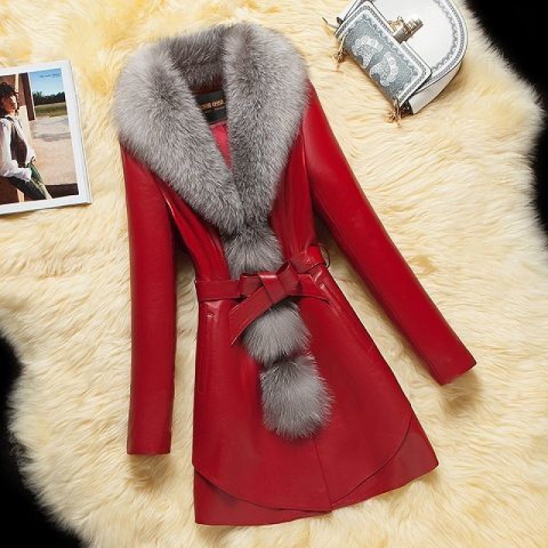 Fashion Solid Patchwork Turndown Collar Outerwear(9 Colors) main image 0