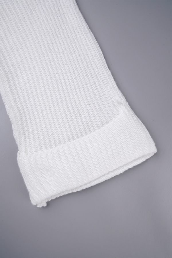 Casual Simplicity Solid Bandage V Neck Long Sleeve Two Pieces