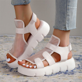 Casual Hollowed Out Patchwork See-through Round Comfortable Out Door Shoes