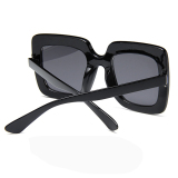 Casual Solid Patchwork Rhinestone Sunglasses