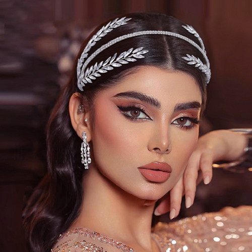 Party Formal Patchwork Rhinestone Hair Band