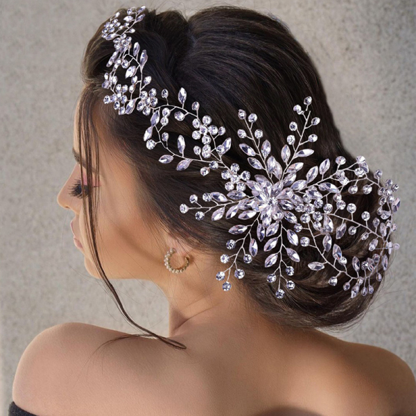Party Formal Patchwork Rhinestone Hair Band