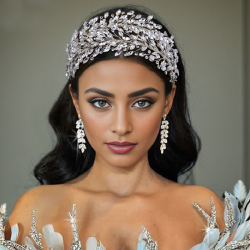 Party Formal Patchwork Rhinestone Hair Band