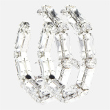 Daily Party Solid Patchwork Rhinestone Earrings