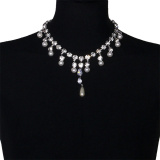 Casual Daily Party Patchwork Pearl Rhinestone Necklaces