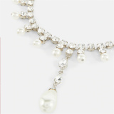 Casual Daily Party Patchwork Pearl Rhinestone Necklaces