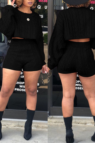 Trendy Puffed Sleeves Two-piece Set