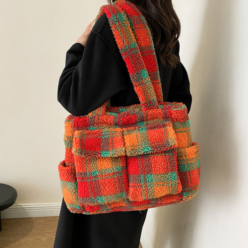 Casual Daily Patchwork Contrast Bags