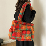 Casual Daily Patchwork Contrast Bags