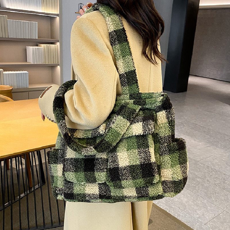 Casual Patchwork Contrast Bags