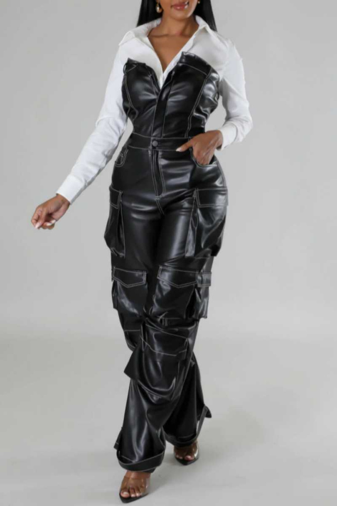 Sexy Solid Backless Strapless Skinny Jumpsuits