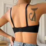 Sexy Patchwork Backless With Bow Lingerie