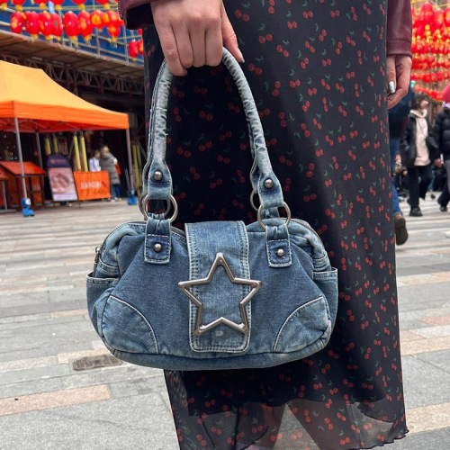 Casual Solid The stars Patchwork Bags