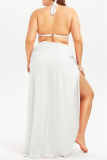 Sexy Solid Backless Swimwears Cover Up
