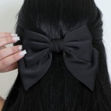 Casual Solid With Bow Hairpin