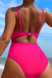 Sexy Patchwork Tassel Backless Swimwears (With Paddings)