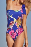 Sexy Print Backless Swimwears (With Paddings)