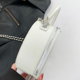 Casual Solid Rivets Patchwork Bags