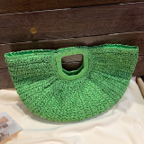 Casual Daily Solid Weave Bags