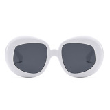 Casual Daily Patchwork Basic Sunglasses