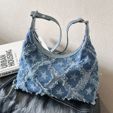 Casual Daily The stars Patchwork Bags