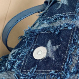 Casual Daily The stars Patchwork Bags