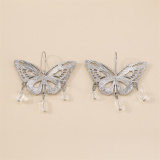 Casual Butterfly Patchwork Earrings