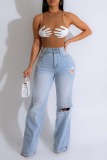 Sexy Patchwork See-through Half A Turtleneck Skinny Bodysuits