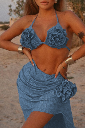Sexy Solid Bandage Backless Swimwears (With Paddings)