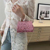 Celebrities Elegant Solid Sequins Chains Bags